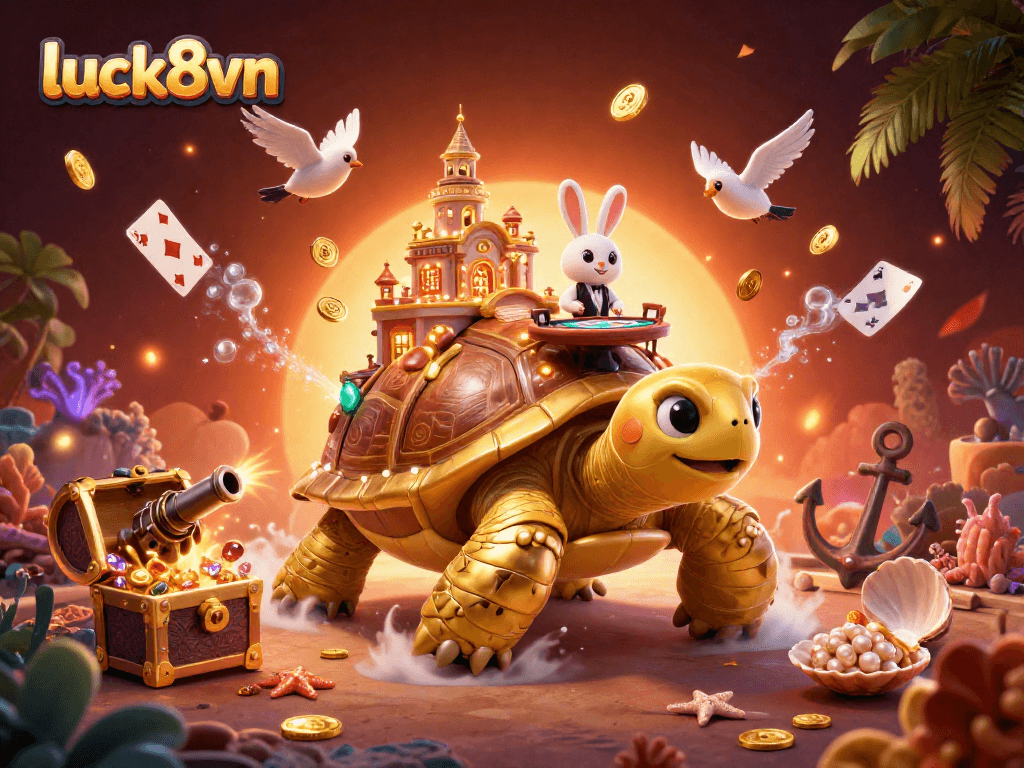 Engage with thrilling luck8vn adventures in an underwater casino world with magical elements and fun!