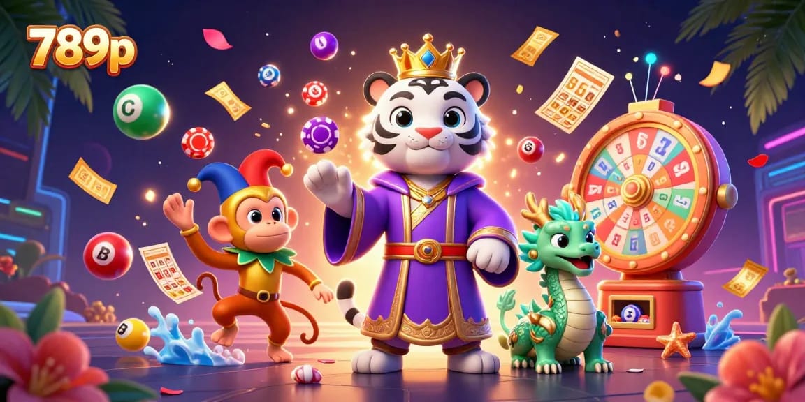 Experience the exciting gaming world of 789p with vibrant characters and dynamic elements.