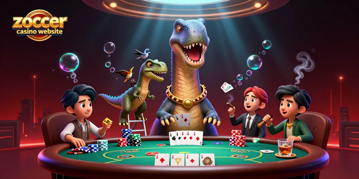 Zoccer casino website brings unmatched excitement with vibrant 3D dinosaur poker action.
