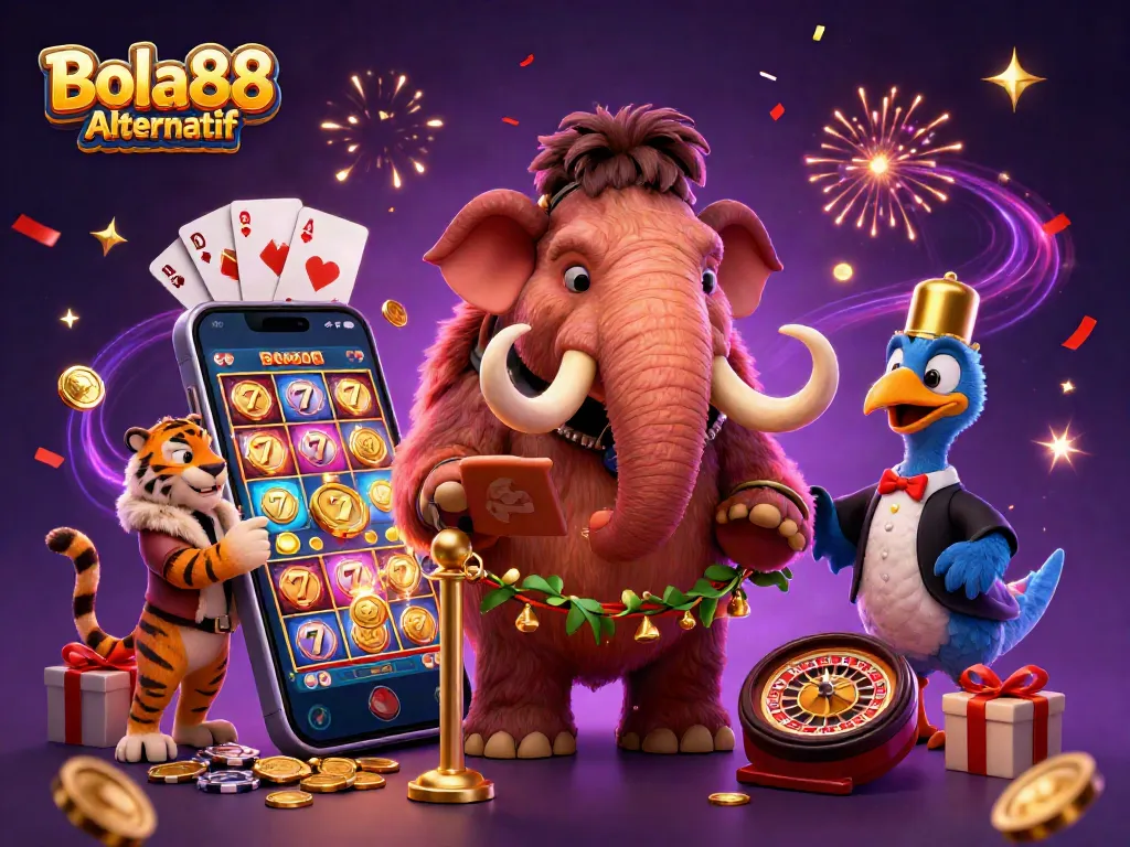 Experience vibrant gambling fun with Bola88 Alternatif featuring engaging visuals and dynamic elements.
