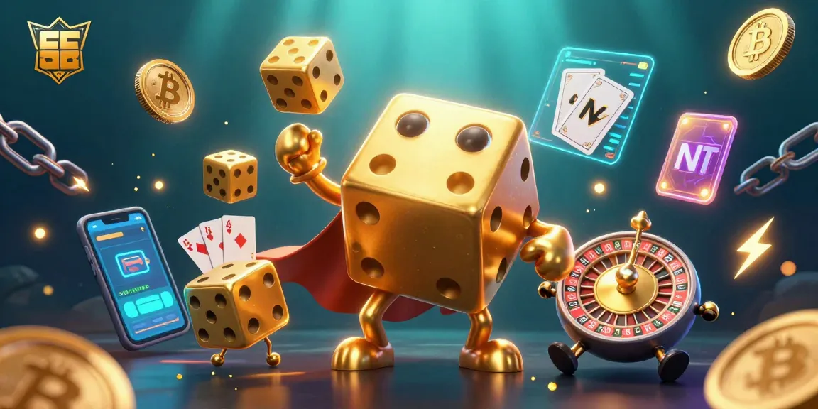 Experience exciting gameplay with EE88, featuring interactive golden dice golem and digital currency elements.