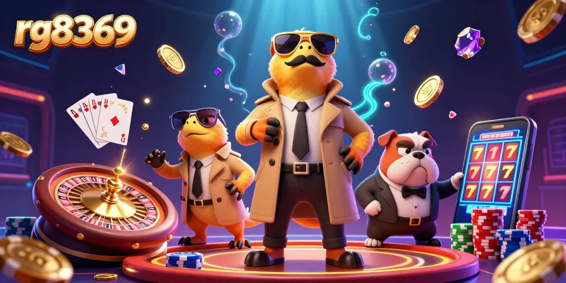 Experience high-stakes action at rg8369 with raptors in disguise entering a VIP casino lounge.