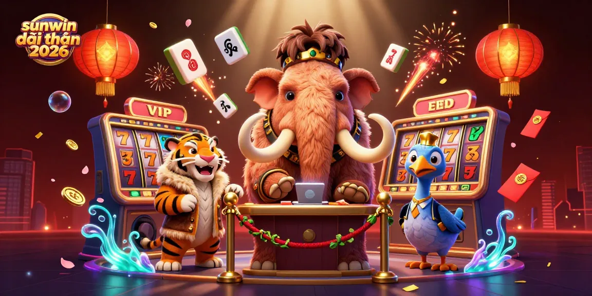 Experience exciting gameplay with sunwin đổi thưởng 2026 amidst vibrant casino-themed characters and elements.