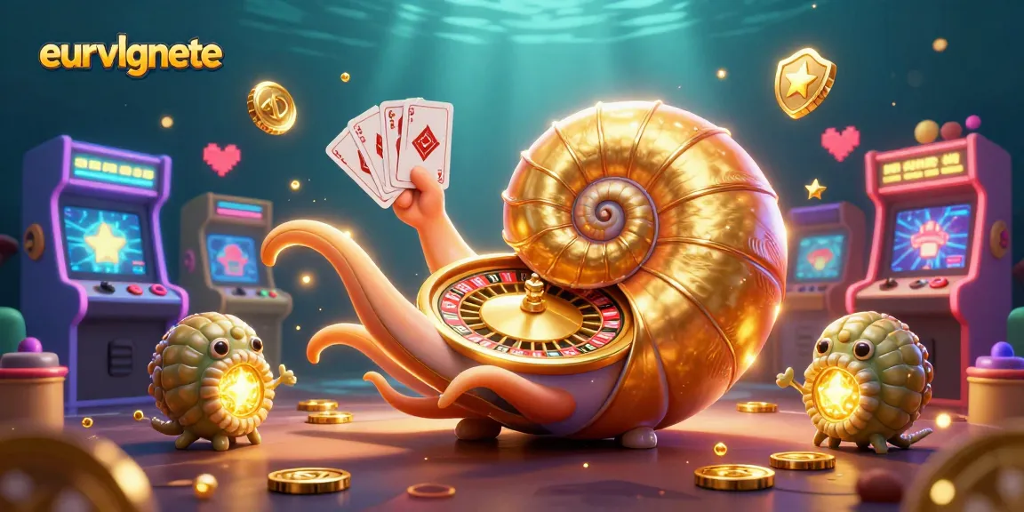 Engage in thrilling gameplay with eurvlgnete's vibrant casino elements and 3D ancient nautilus.