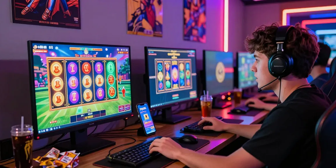 Exciting gameplay at oppa86 situs featuring colorful slot machines and immersive gaming environment.